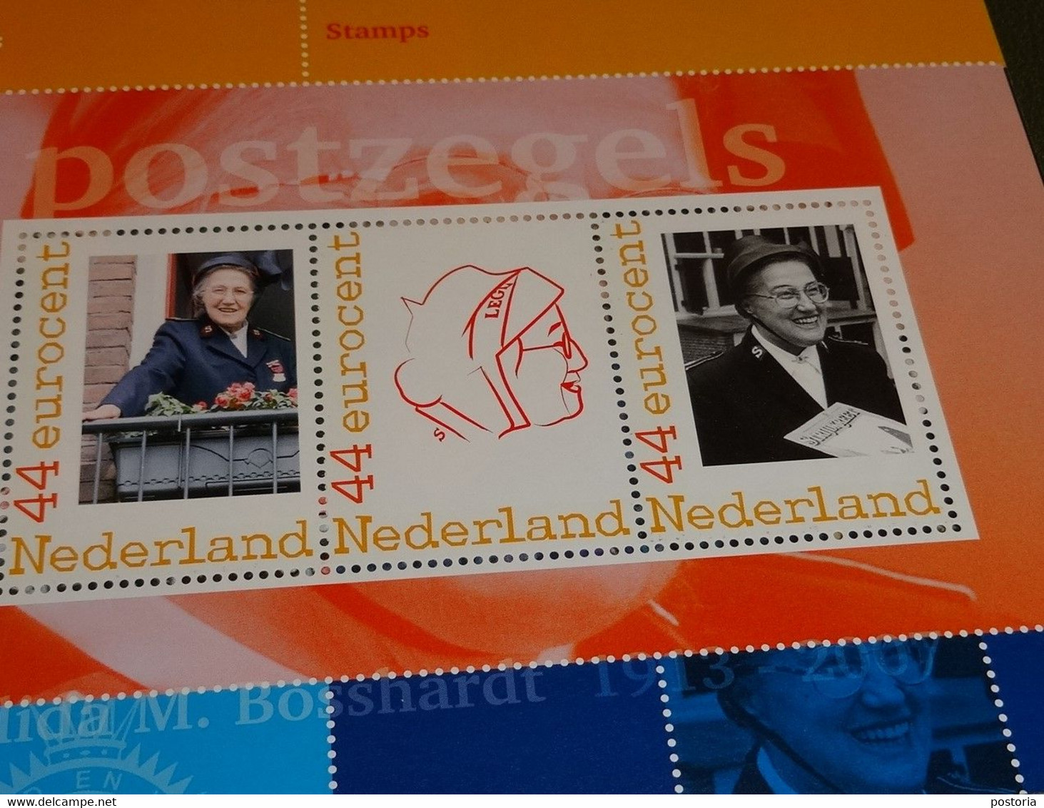 Nederland - SPR16 - Persoonlijk Prestigeboekje - 2008 - Leger Des Heils - Majoor Alida Bosshardt - Timbres Personnalisés