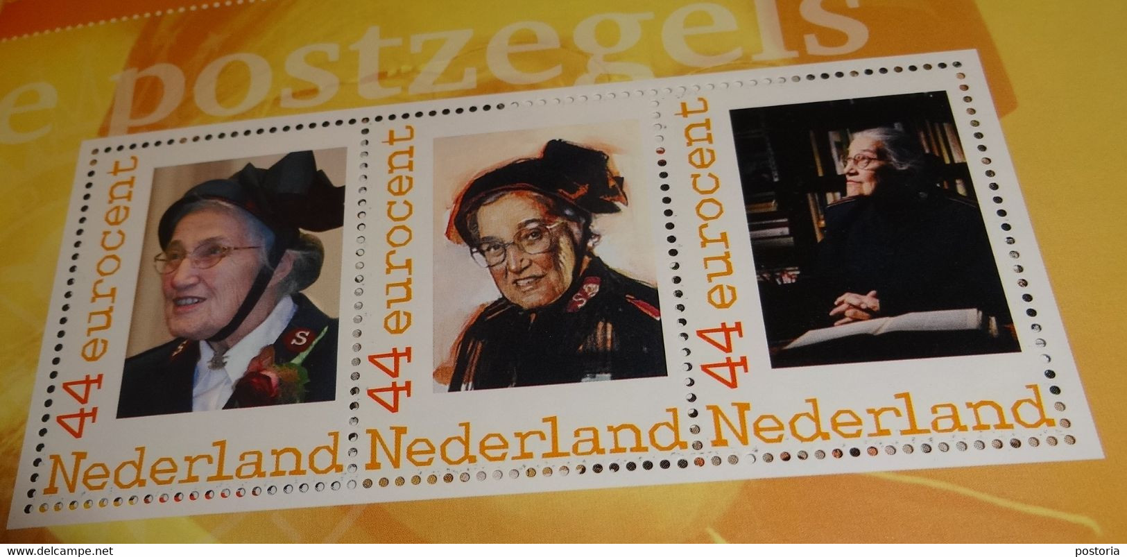 Nederland - SPR16 - Persoonlijk Prestigeboekje - 2008 - Leger Des Heils - Majoor Alida Bosshardt - Personnalized Stamps