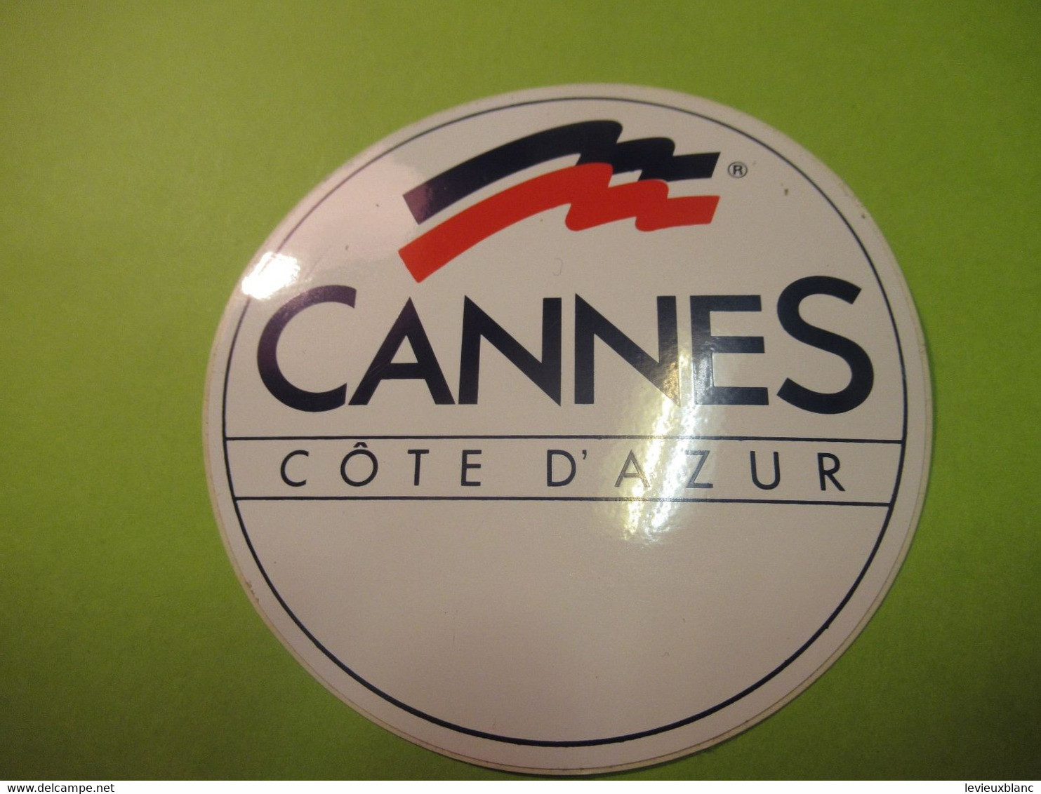 VILLE/ France / CANNES / Côte D'AZUR /  Vers 1970 - 1980     ACOL181 - Stickers
