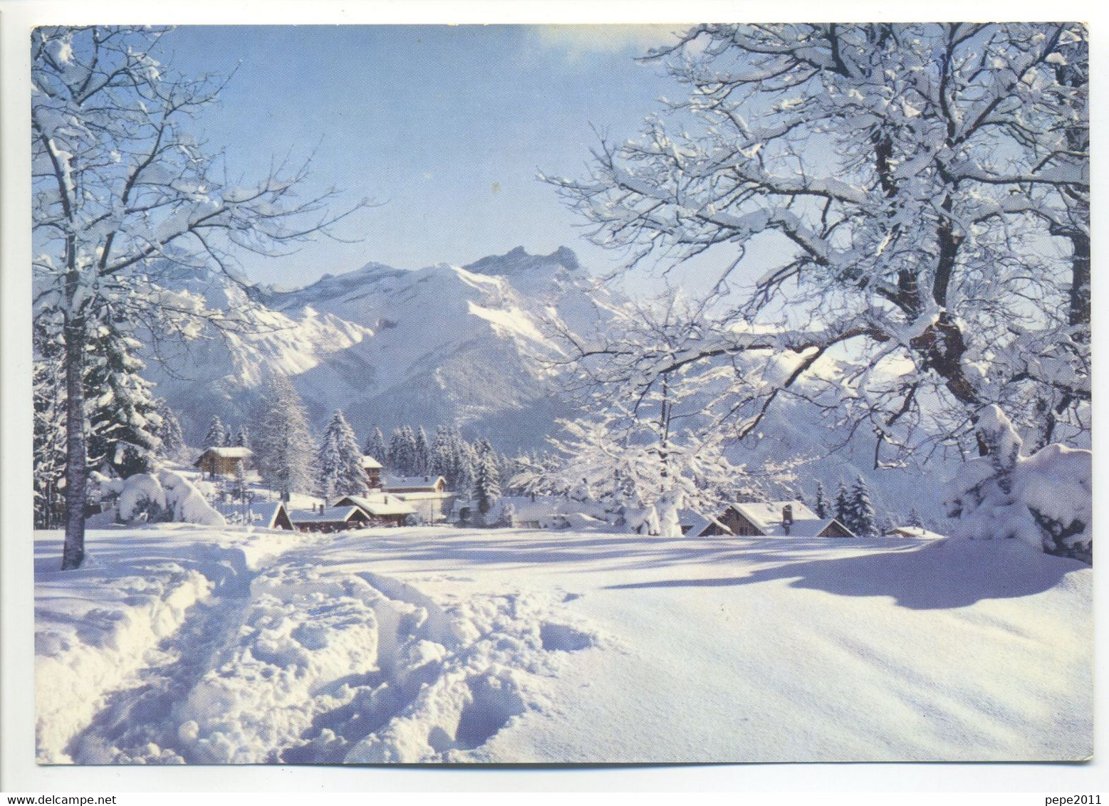 CPSM Suisse Vaux VILLARS Sur OLLON - Les Dents De Morcies - Ollon