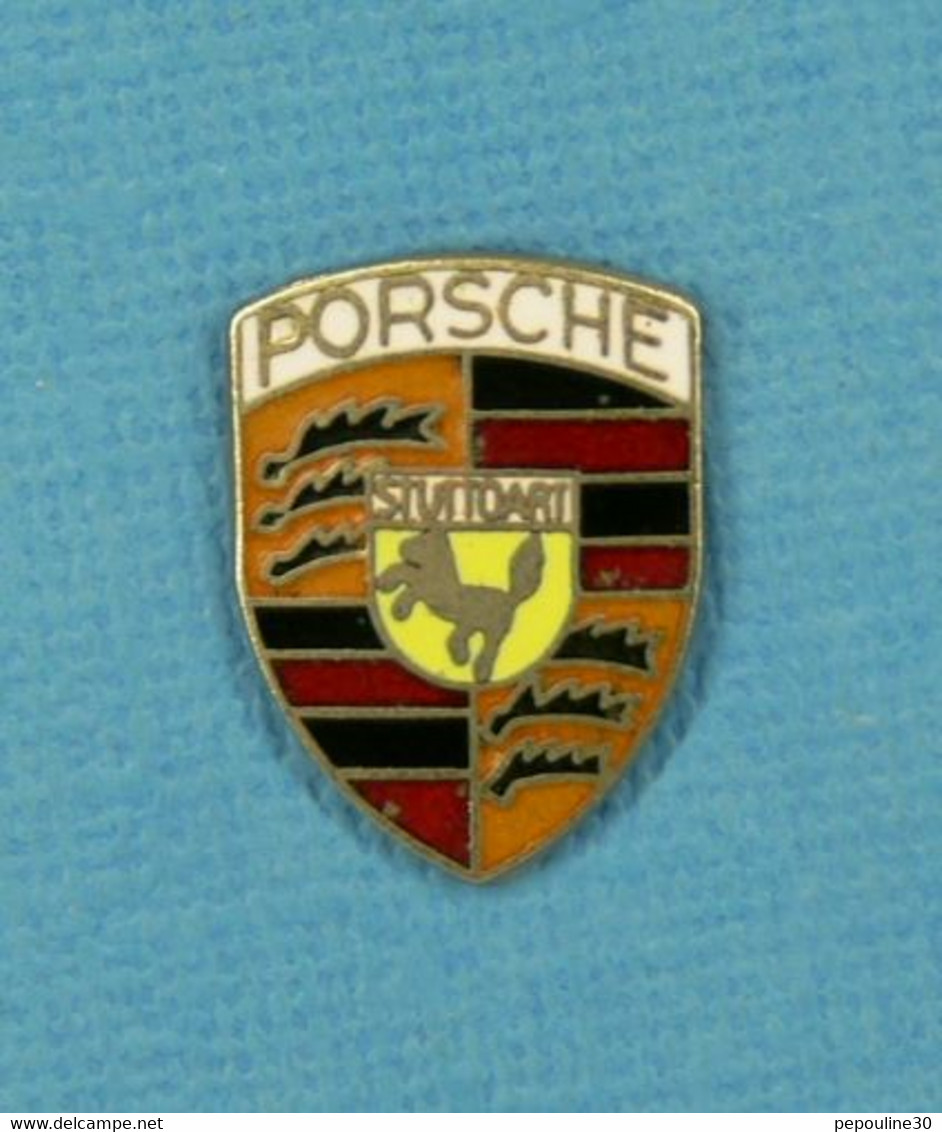 1 PIN'S //  ** LOGO / PORSCHE STUTTGART ** - Porsche