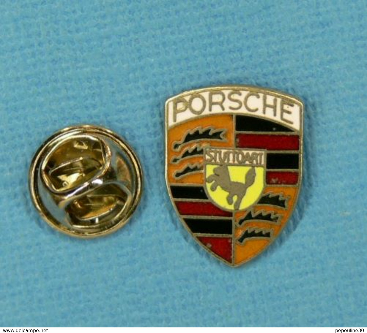 1 PIN'S //  ** LOGO / PORSCHE STUTTGART ** - Porsche