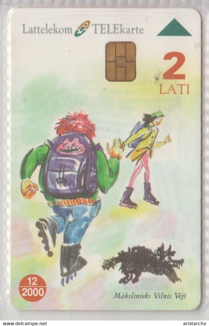 LATVIA 2000 SCHOOL 2 CARDS - Latvia