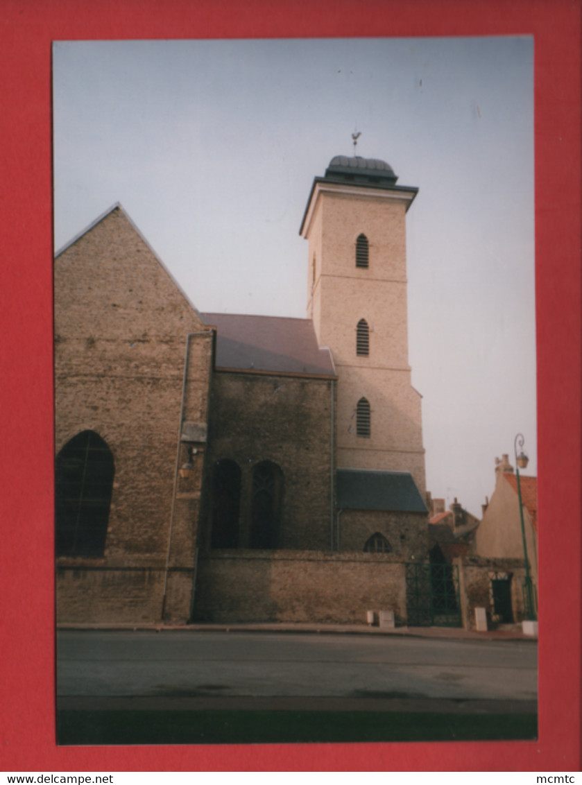 Carte Photo Moderne -  59 - Gravelines - Clocher , église St Wilibrod - Gravelines