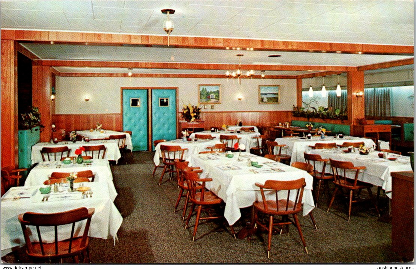 Pennsylvania Lancaster The Willows Lodge Motel And Restaurant Dining Room - Lancaster