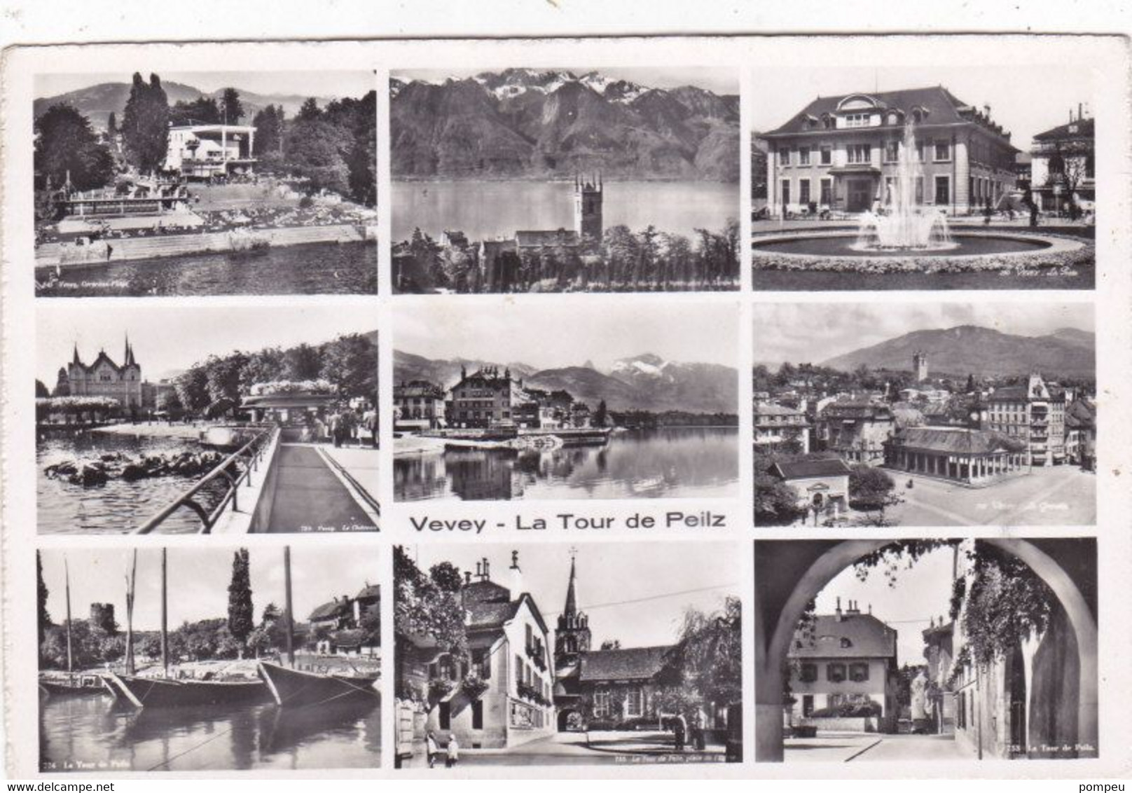 QQ - VEVEY - La Tour De Peilz - 1955 - La Tour-de-Peilz