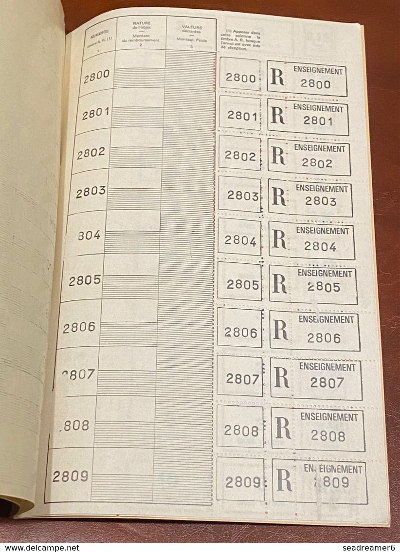 France Cours D'instruction Carnet Ficitifs Formation Professionelle FC 1 De 1971 (sans Date) N° Serie 510 0 111 51081 RR - Ficticios