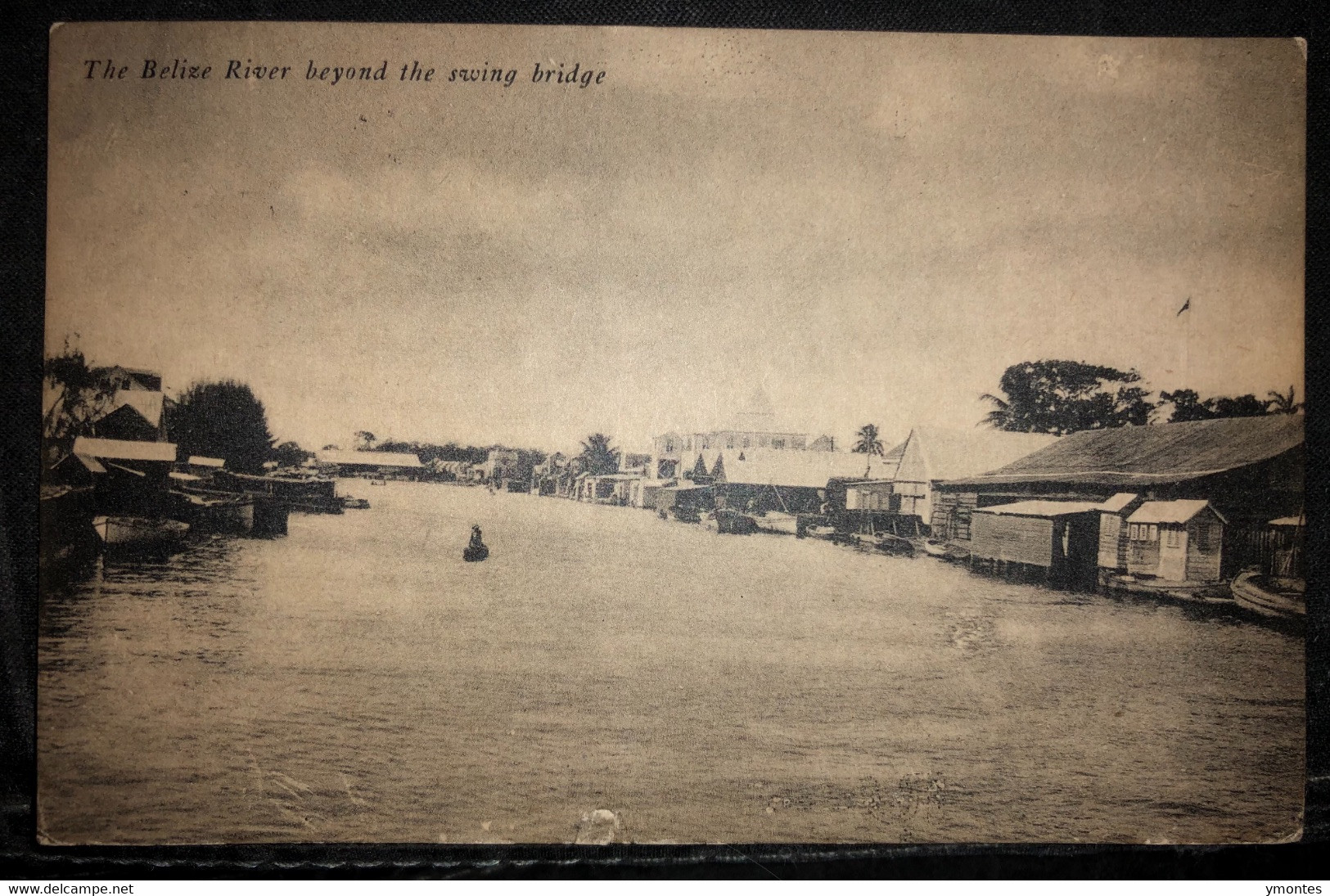 Postcard Bristish Honduras , The Belice River 1949 - Belize