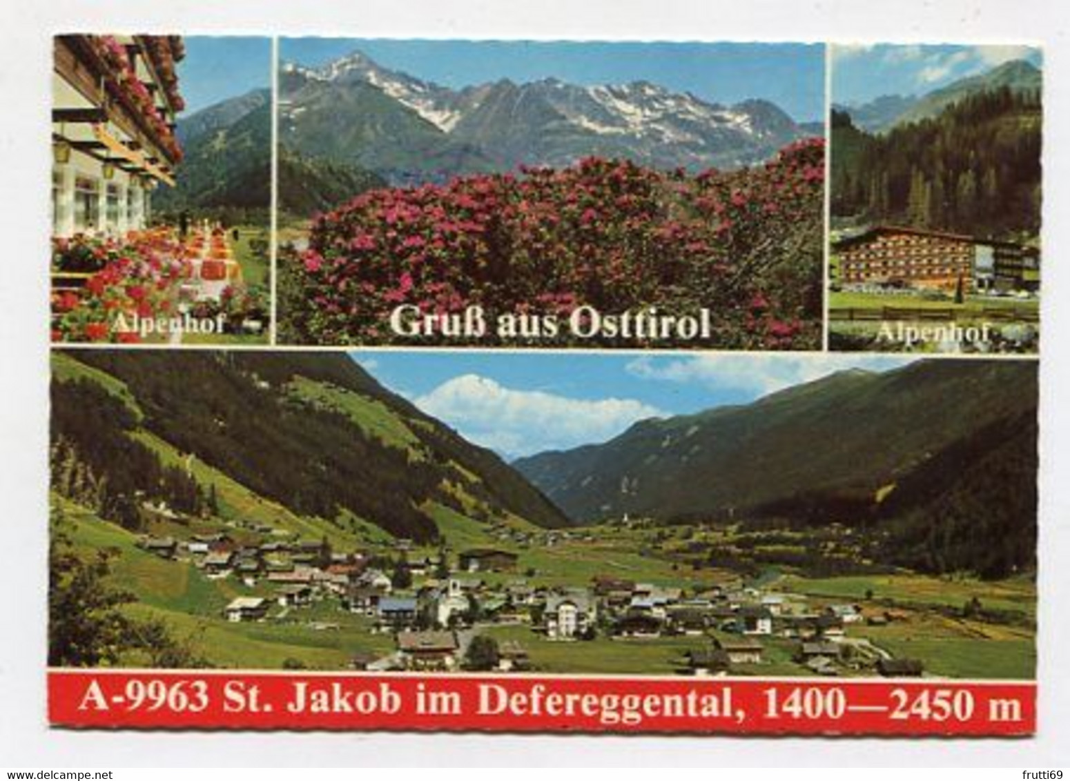 AK 012627 AUSTRIA - St. Jakob Im Defereggenthal - Defereggental