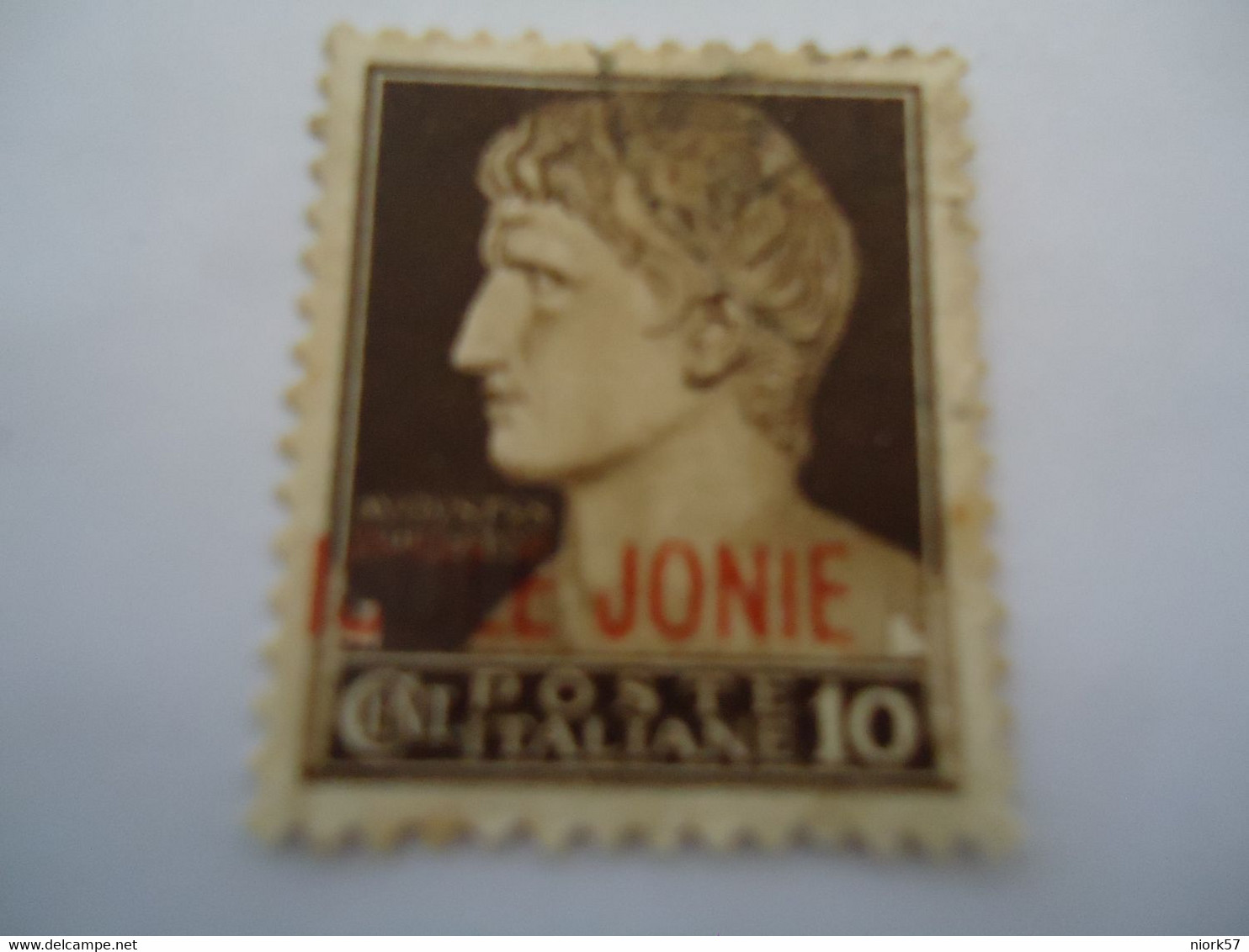 GREECE  USED ITALY   STAMPS JONIE - Isole Ioniche