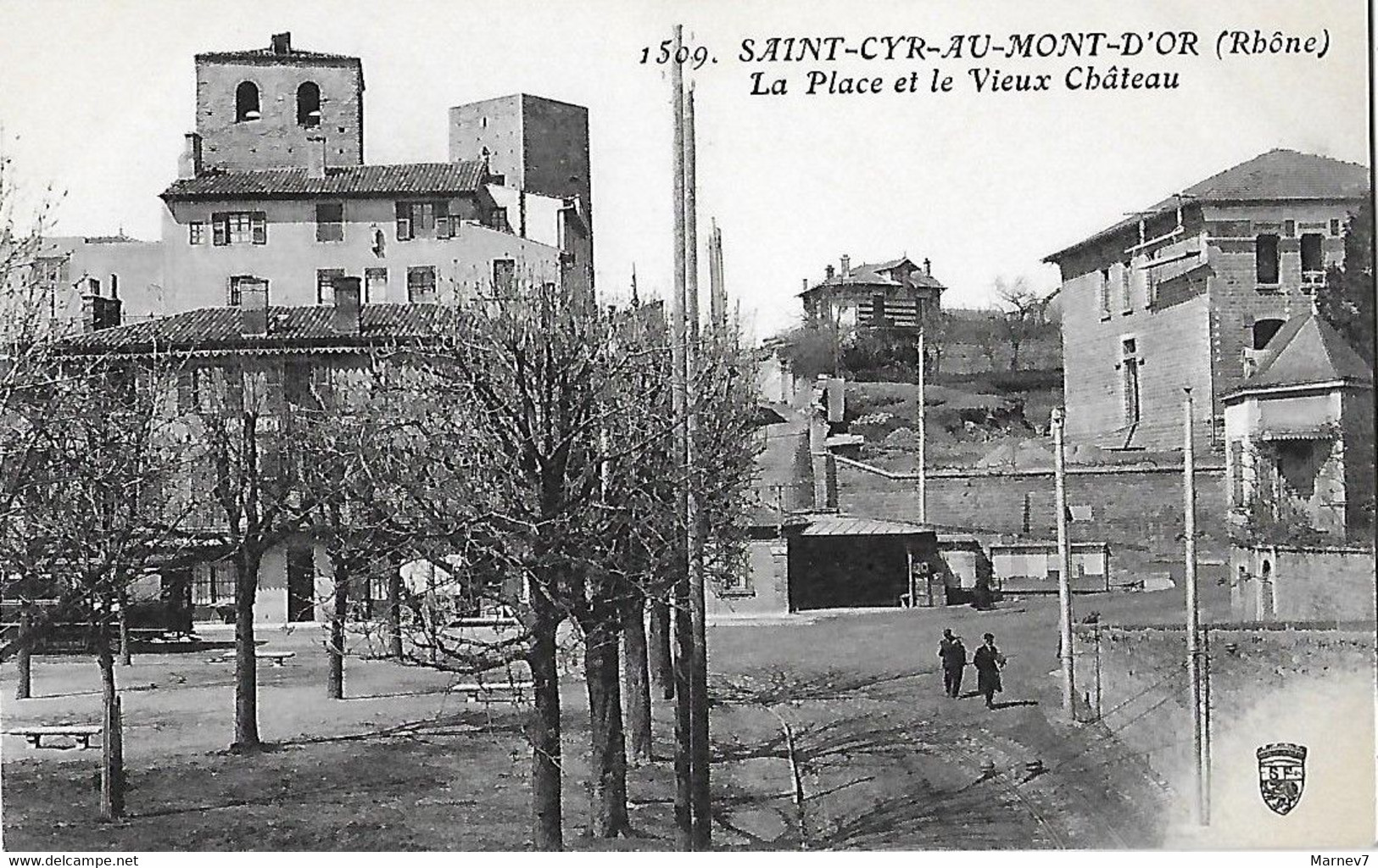 69 Rhône - CPA - St Saint CYR Au Mont D'Or - La Place Et Le Vieux Château - - Brignais