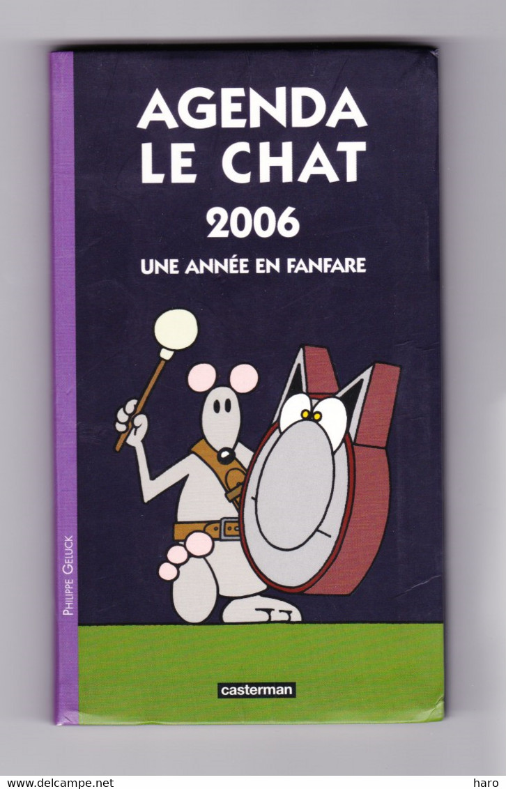 Agenda " LE CHAT " BD De Philippe GELUCK  De 2006  (B294) - Geluck