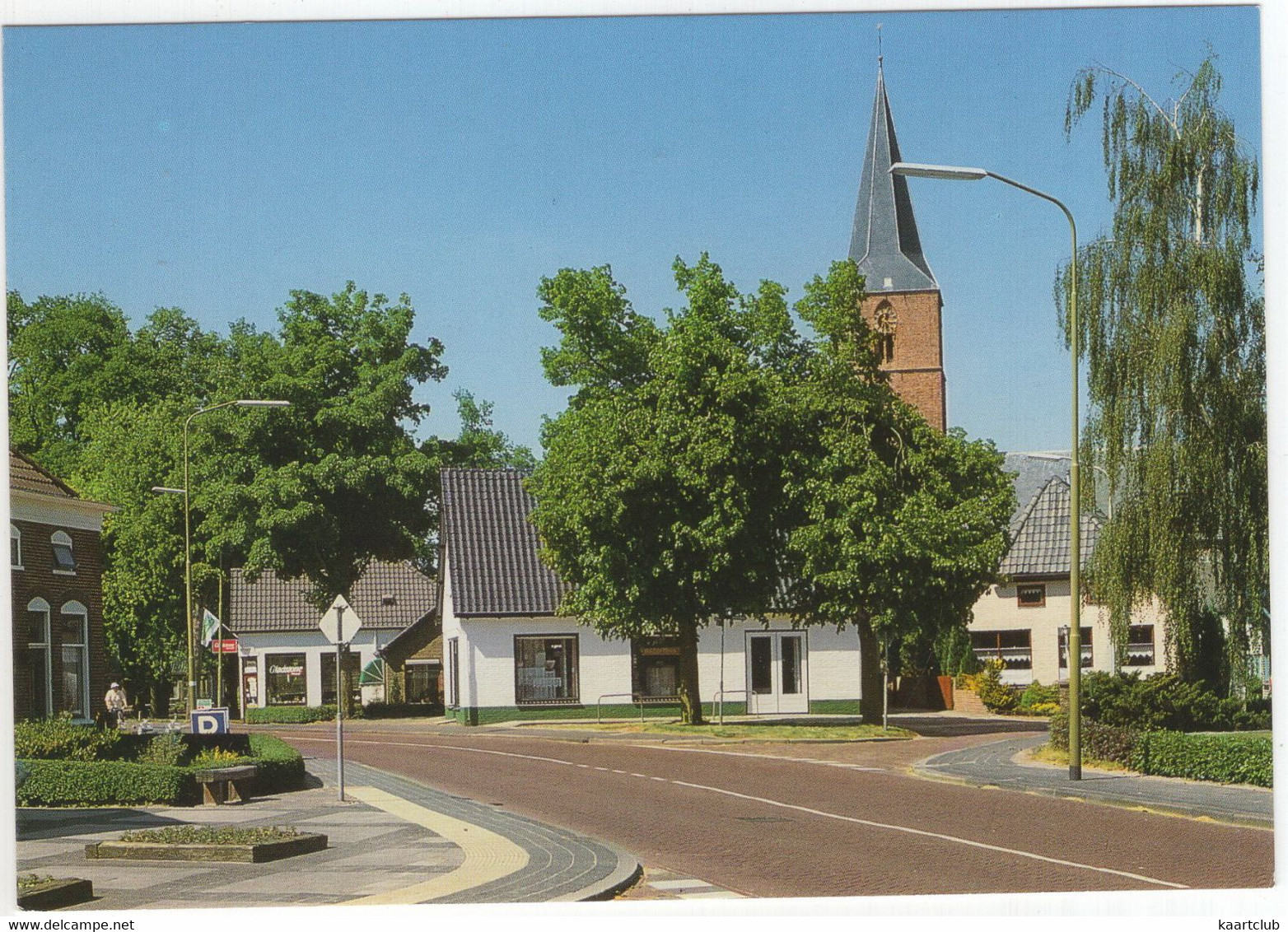 Rolde - Hoofdstraat, Kerk - (Drenthe, Nederland/Holland) - Rolde