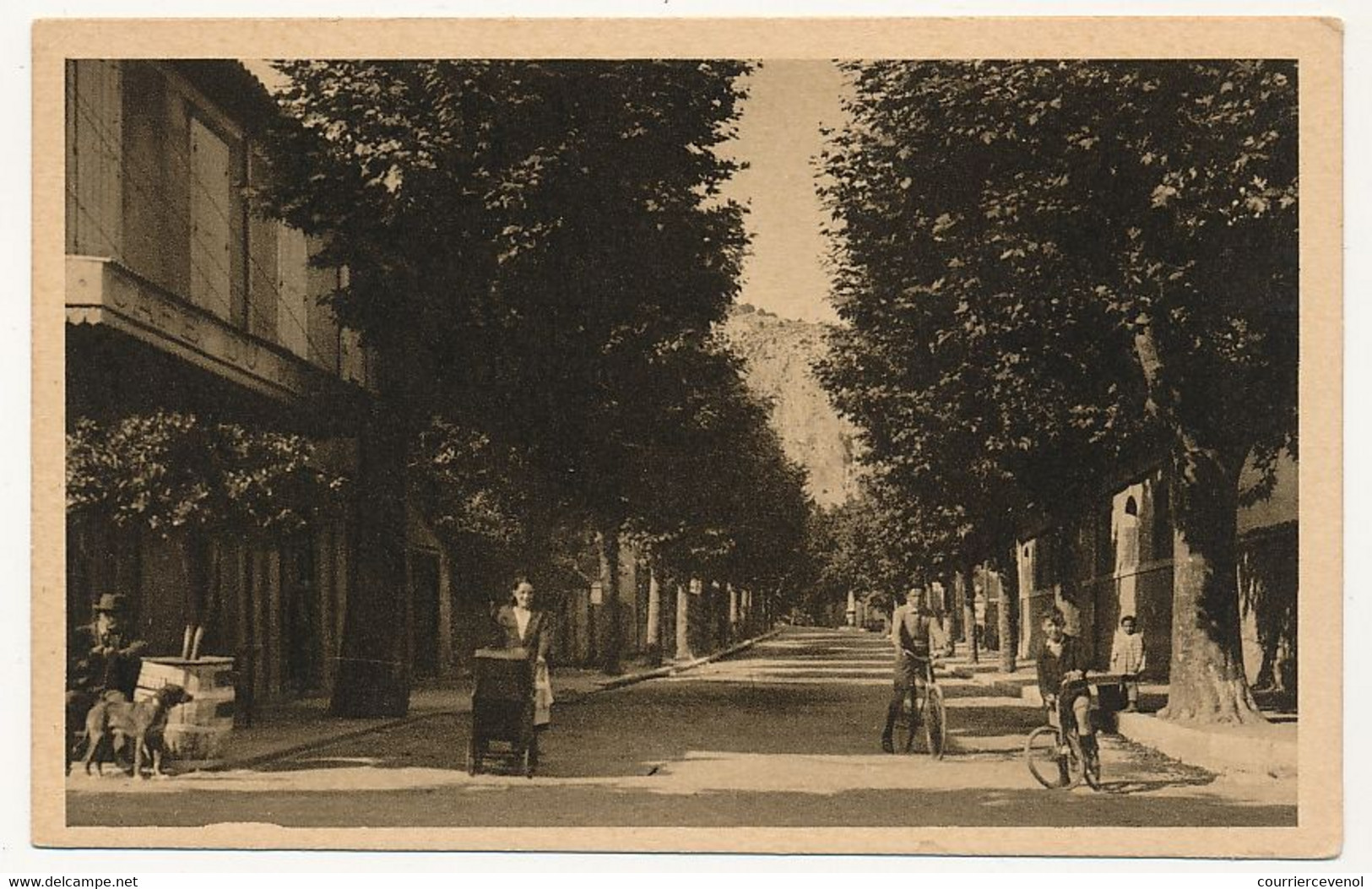 CPSM - ANDUZE (Gard) - Boulevard De La Résistance - Anduze