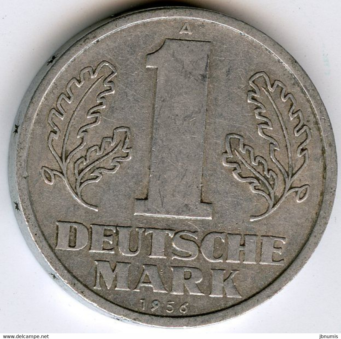 Allemagne Germany RDA DDR 1 Mark 1956 A J 1513 KM 13 - 1 Mark