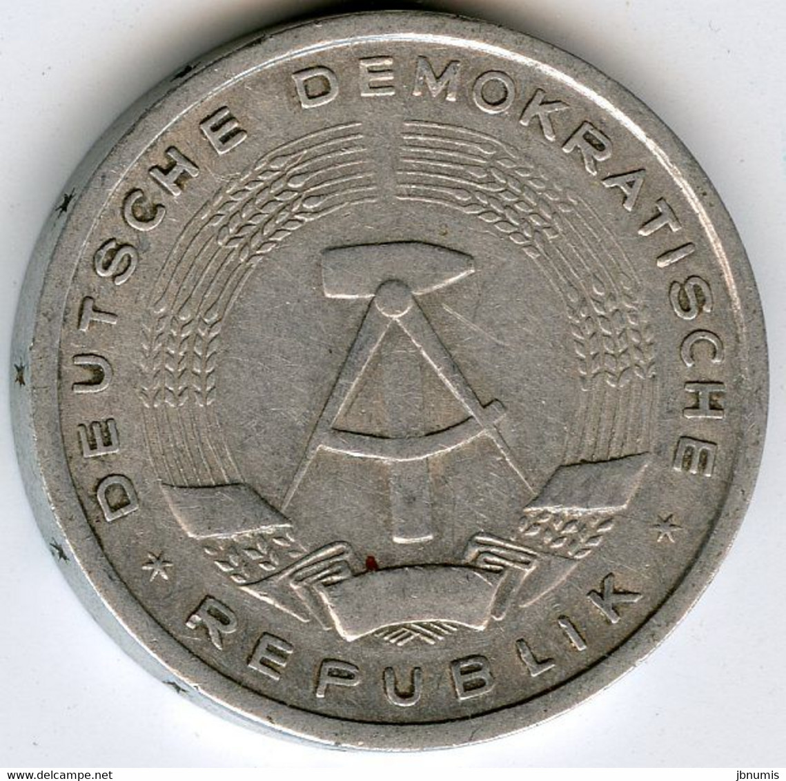 Allemagne Germany RDA DDR 1 Mark 1956 A J 1513 KM 13 - 1 Marco