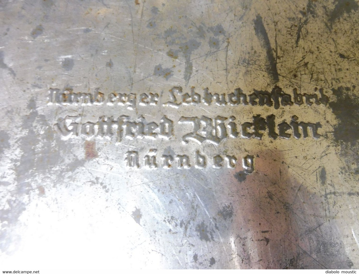 Nürnberger Lebkuchenfabrik Gottfried Michelin Nürnberg (Grande Boite Métal Lithographiée) NUREMBERG ,Dim= 42 X 30 X 12cm - Boîtes/Coffrets
