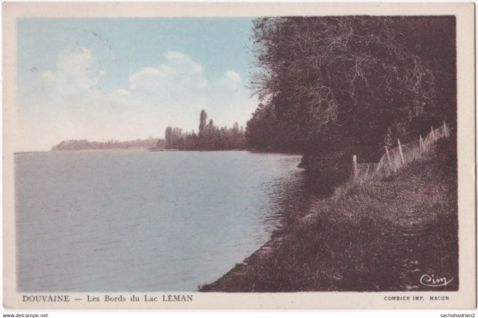 74. DOUVAINE. Les Bords Du Lac Léman - Douvaine