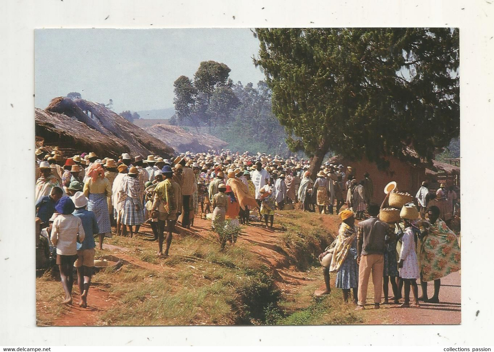 MO, Commerce, Le Marché Au Village ,MADAGASCAR , écrite - Marktplaatsen