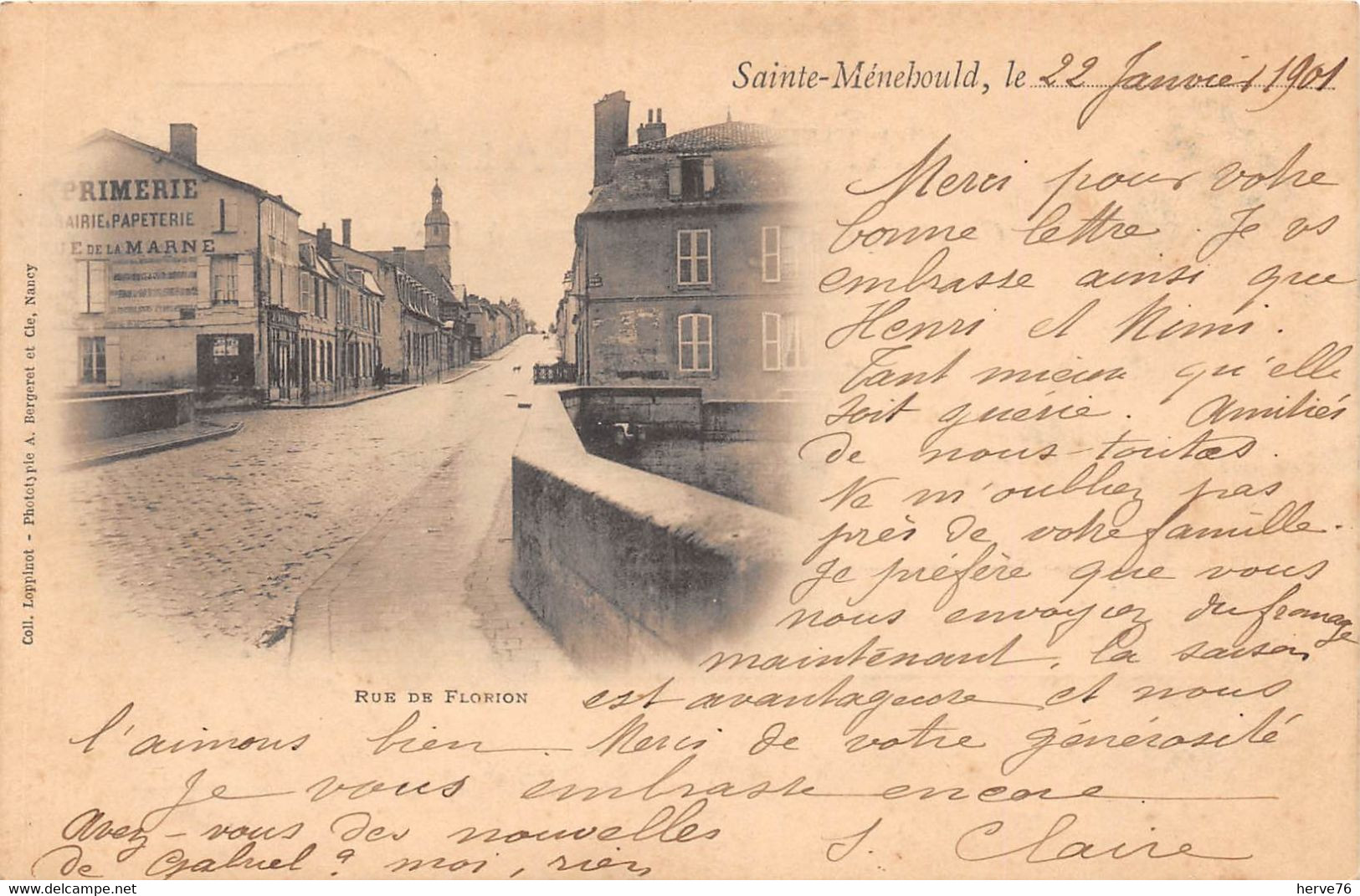 SAINTE MENEHOULD - Rue De Florion - Sainte-Menehould