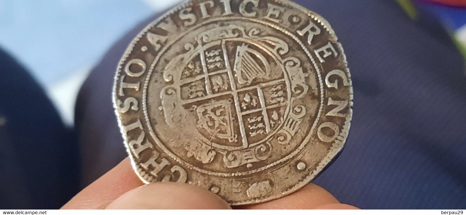 SCOTLAND ( ECOSSE )  Great Britain Halfcrown CHARLES 1 Christo Avspice Regno Silver -1625 .... - Schots