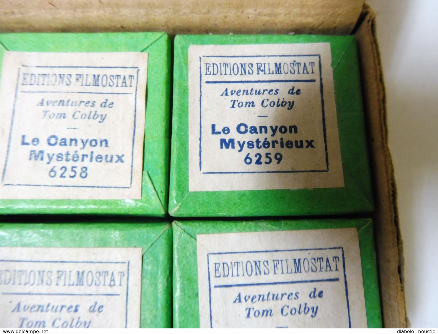 LE CANYON MYSTERIEUX  " Aventures De Tom Colby"  (10 Bobines Des Editions FILMOSTAT ) - Bobines De Films: 35mm - 16mm - 9,5+8+S8mm