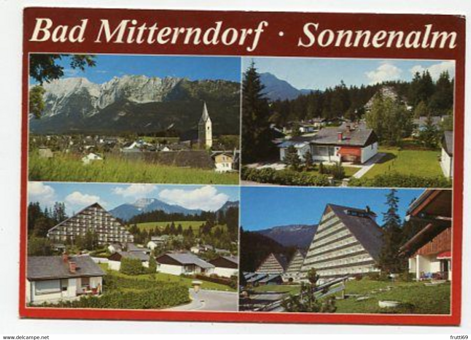 AK 012695 AUSTRIA - Bad Mitterndorf - Sonnenalm - Bad Mitterndorf