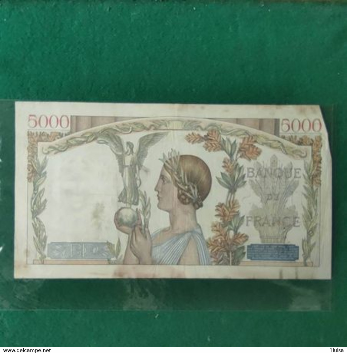 FRANCIA 5000 Francs 1939 - 5 000 F 1934-1944 ''Victoire''