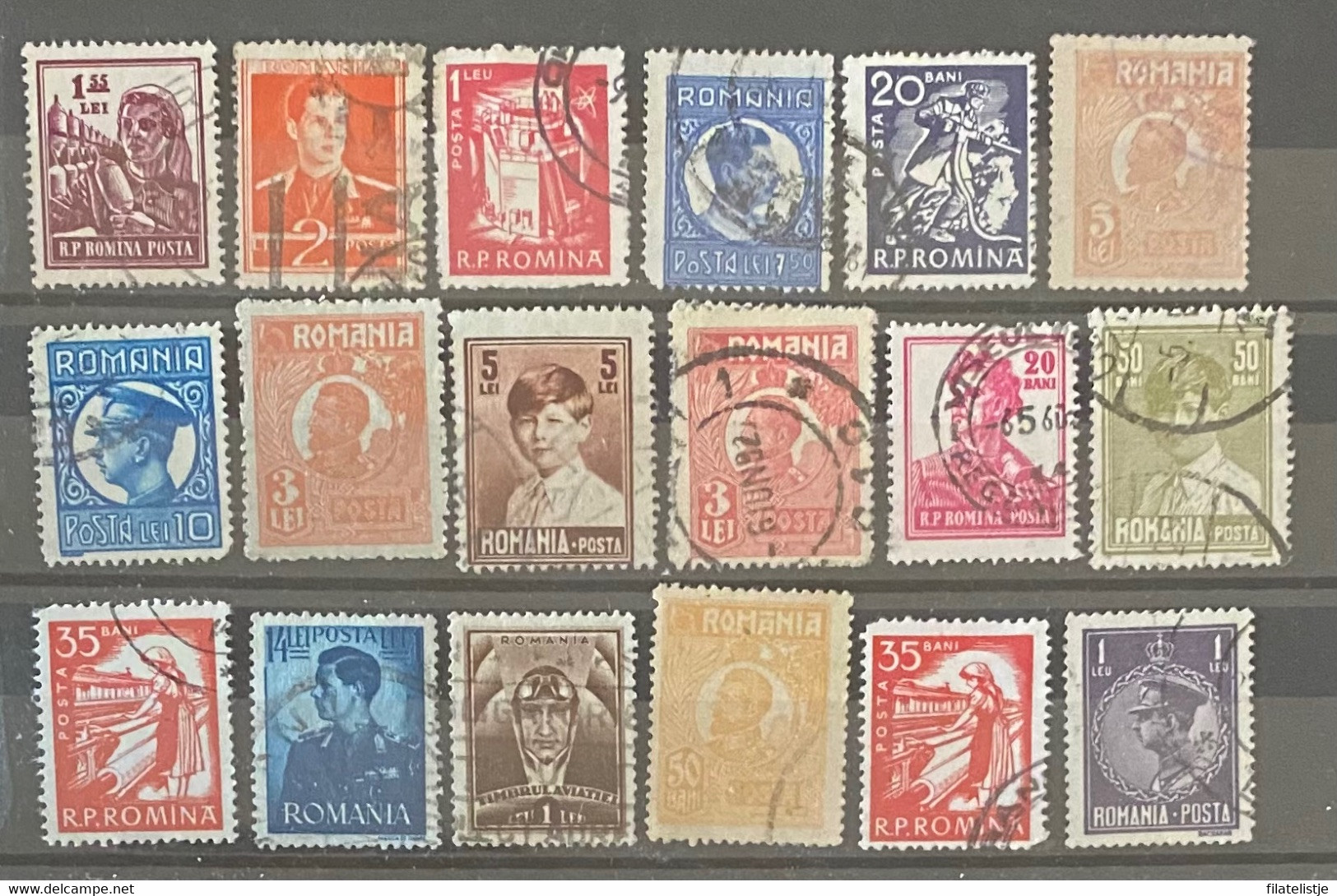 Roemenië Restje Zegels - Collections