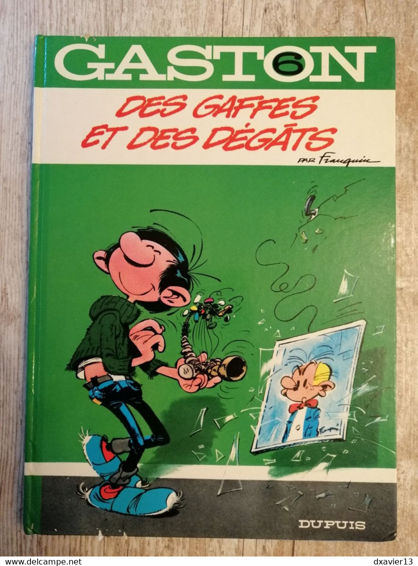 Bande Dessinée - Gaston 6 - Des Gaffes Et Des Dégâts (1984) - Gaston