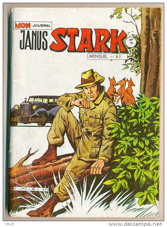 BD,SERIE : JANUS STARK, N° 76 (Avril 1985), Mon Journal - Janus Stark