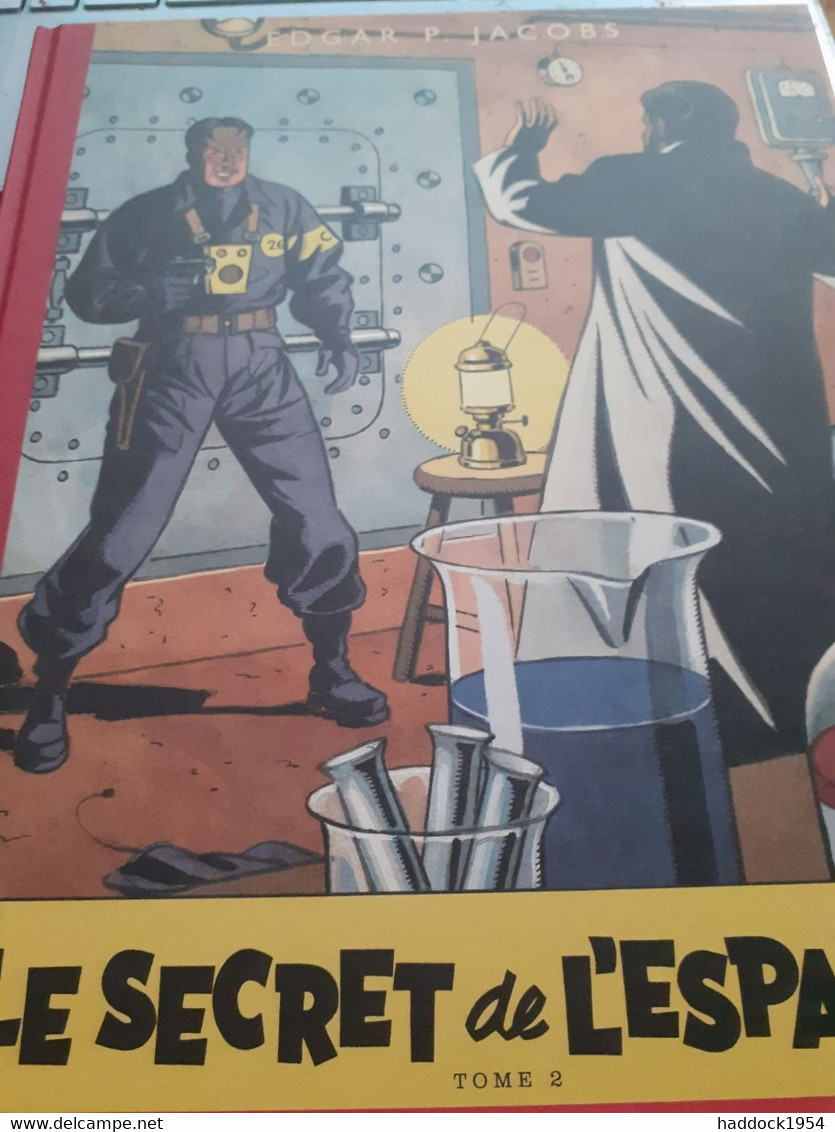 le secret de l'espadon tome 1 et 2  EDGAR P. JACOBS éditions blake et mortimer 2021