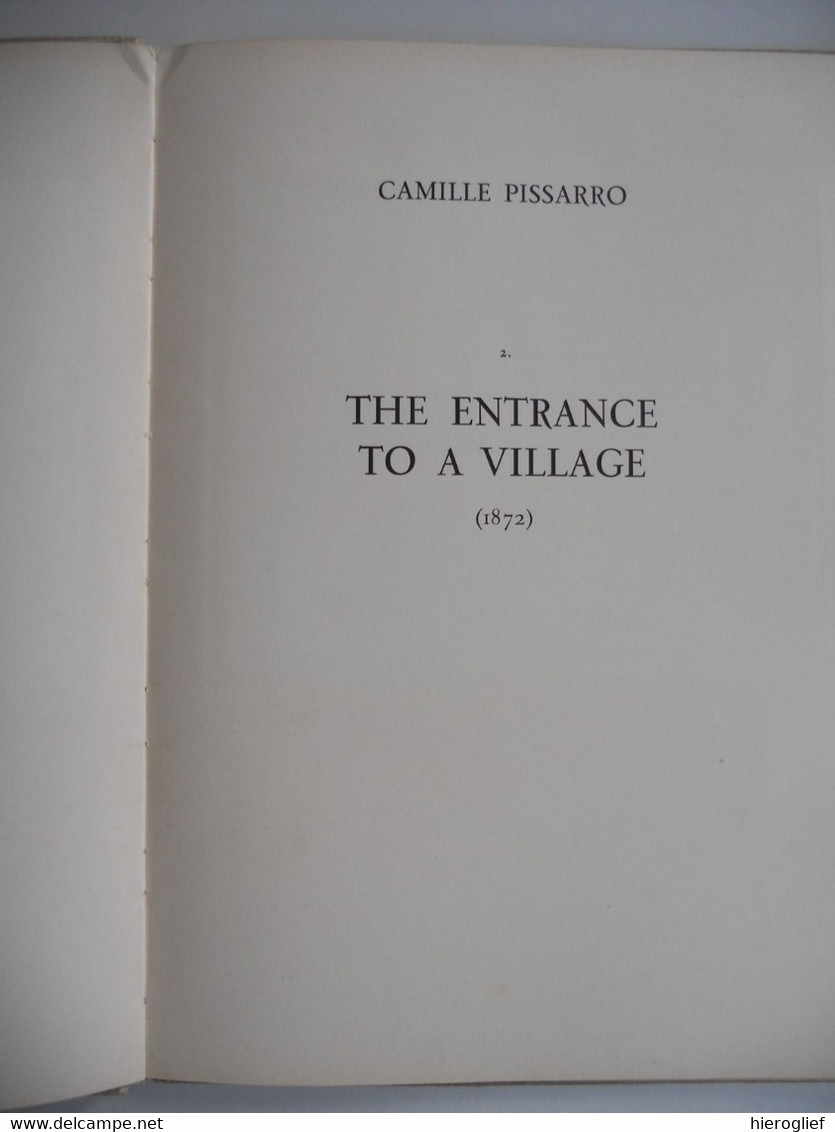 CAMILLE PISSARO At The Musée Du Louvre By John Rewald 1939 THE MARION PRESS PARIS BRUSSELS - Bellas Artes