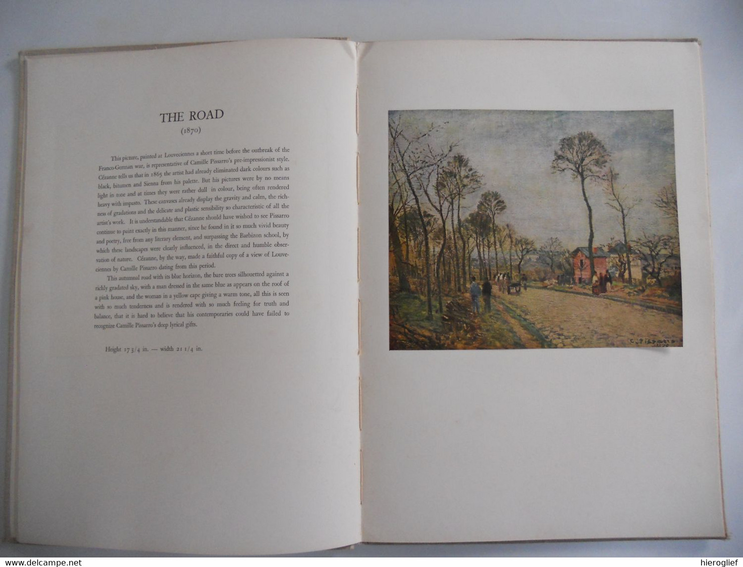 CAMILLE PISSARO At The Musée Du Louvre By John Rewald 1939 THE MARION PRESS PARIS BRUSSELS - Schöne Künste