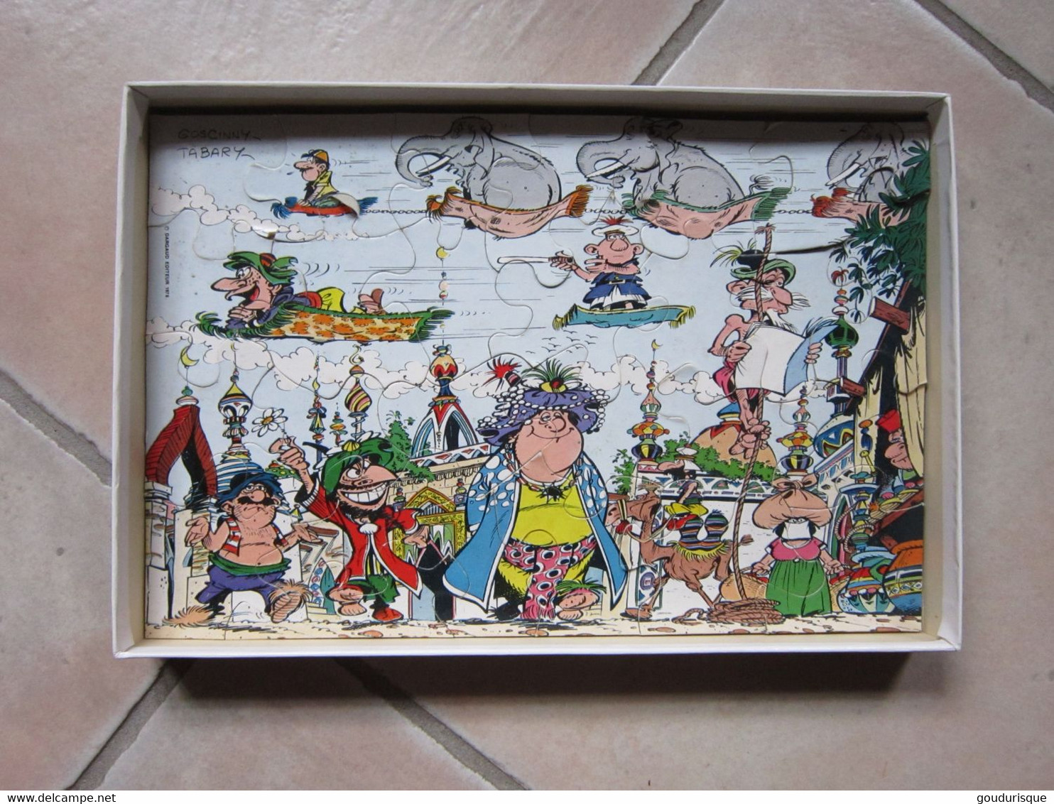 IZNOGOUD RARE PUZZLE  DARGAUD   TABARY  GOSCINNY - Iznogoud