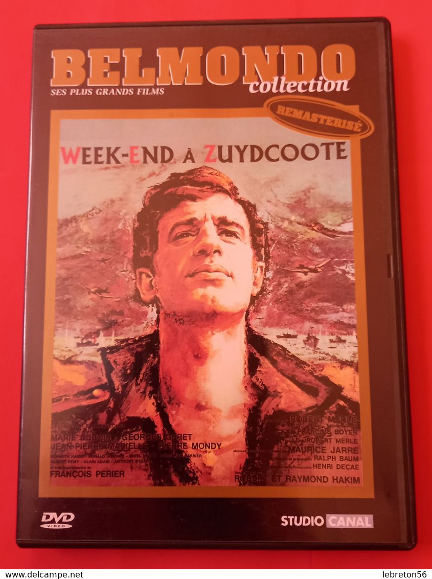 D.V.D. « BELMONDO-Collection N°16 » WEEK-END A  ZUYDCOOTE ,Un Film De Henri Verneuil   X2 Phts - Historia