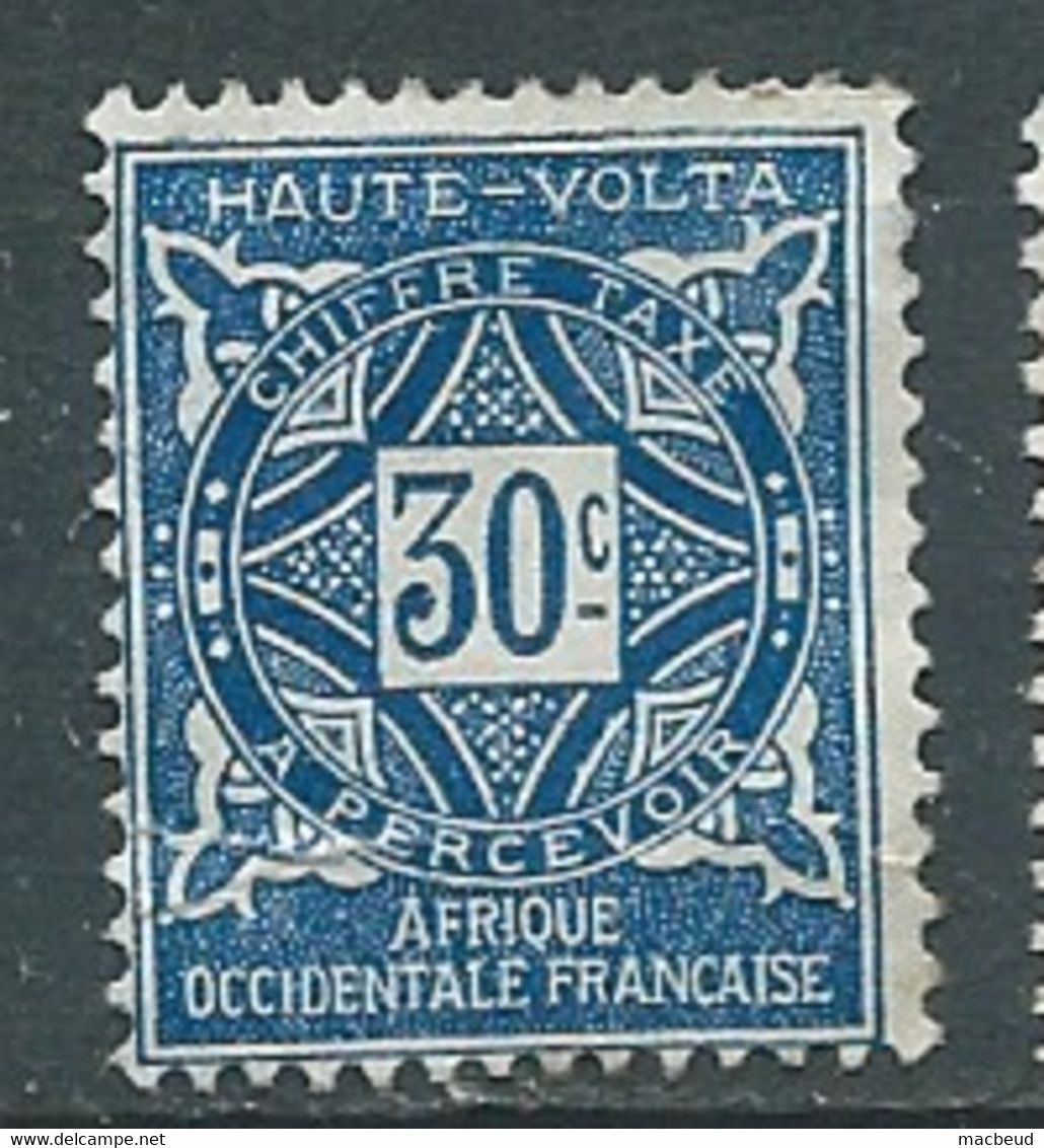 Haute Volta - Taxe  -  Yvert N° 15 (*) Neuf Sans Gomme   -  Bip 22 27 - Timbres-taxe