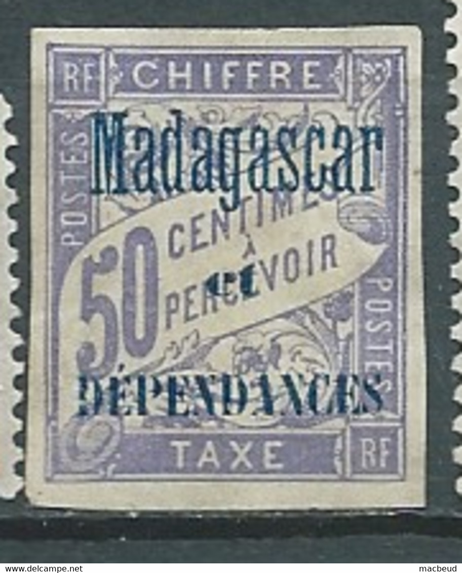 Madagascar - Taxe - -  Yvert N° 6 (*)   Neuf Sans Gomme  -  Bip 22 33 - Timbres-taxe