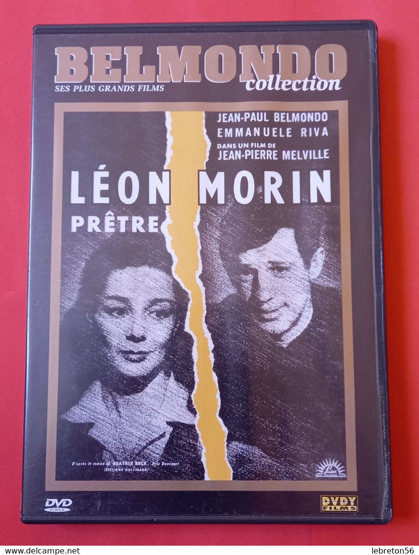 D.V.D. « BELMONDO-Collection N°25 » LEON MORIN PRÊTRE ,Un Film De Jean-Pierre Melville X2 Phts - Romantic
