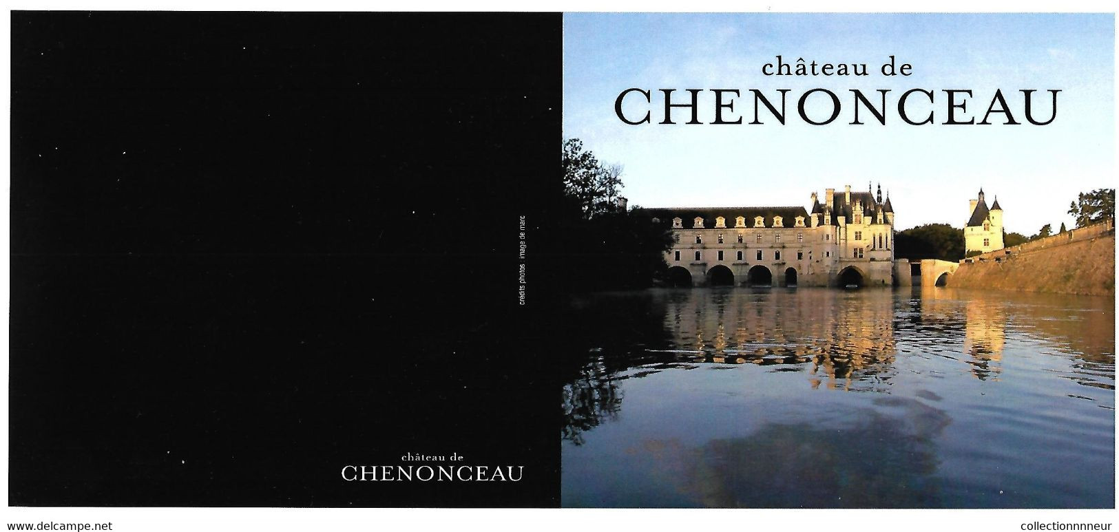 FRANCE  CARNET COLLECTOR CHATEAU DE CHENONCEAU NEUF  PLIE TB VOIR SCANS - Collectors