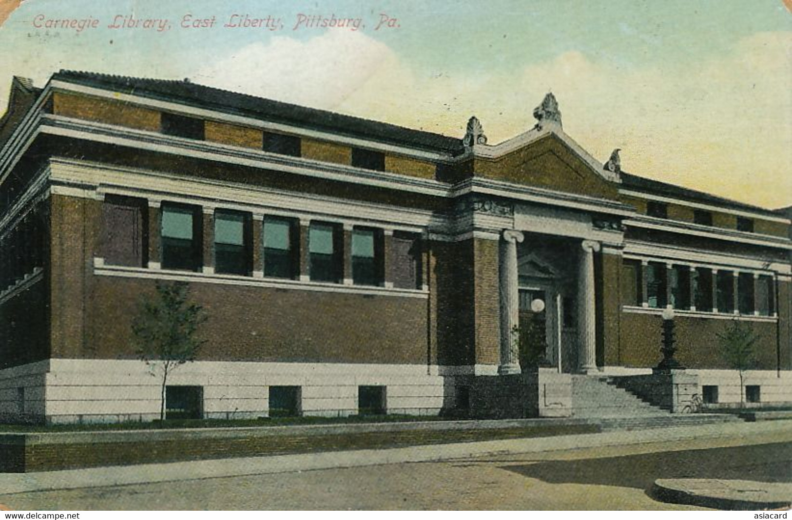 Pittsburgh East Liberty Carnegie Library  Bibliotheque - Pittsburgh