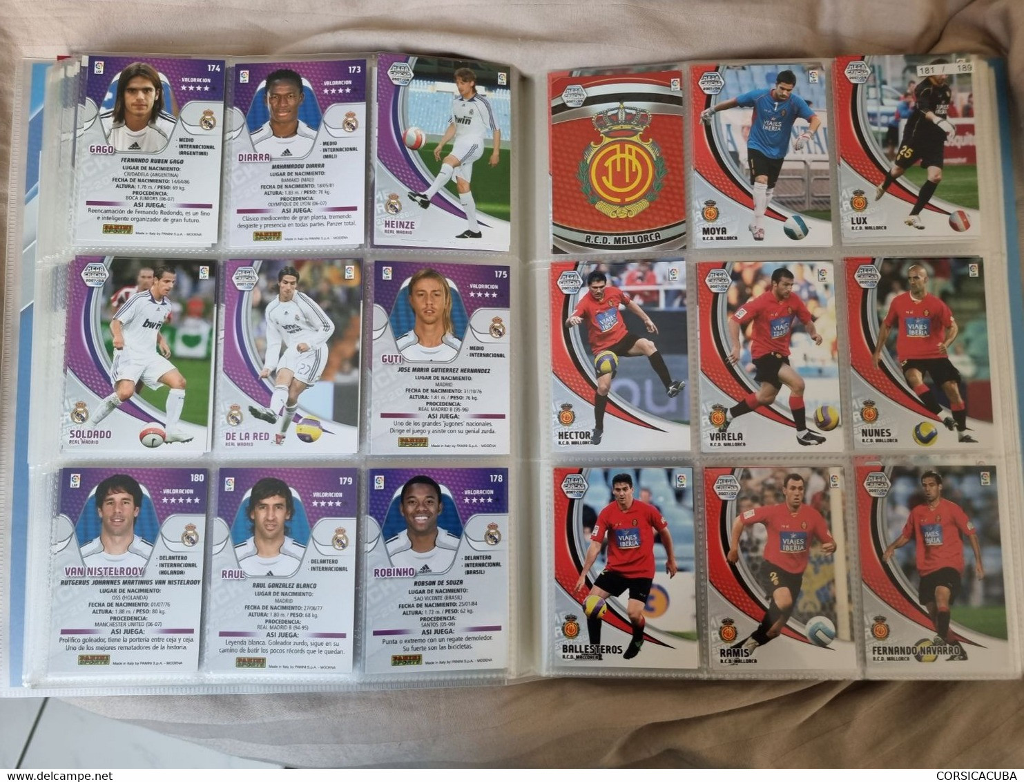 ALBUM PANINI MEGA CRACKS  2007/08 COMPLET  1er CHOIX.