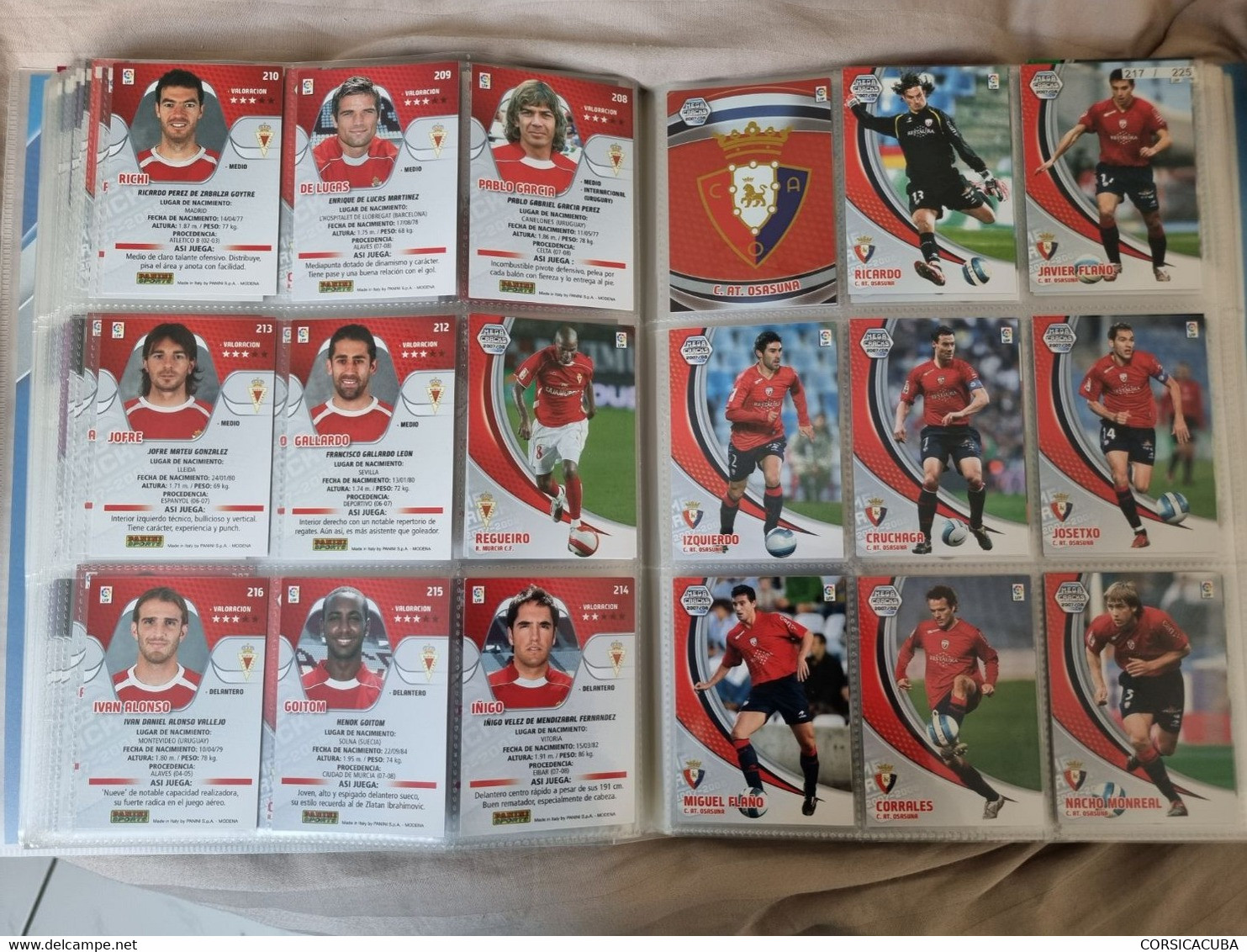 ALBUM PANINI MEGA CRACKS  2007/08 COMPLET  1er CHOIX.