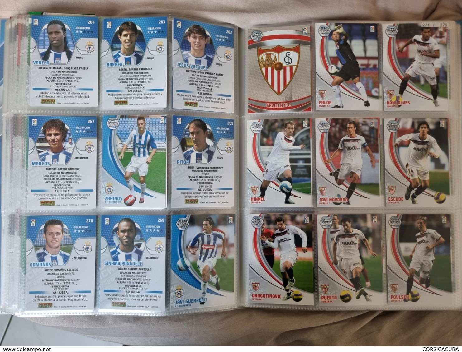 ALBUM PANINI MEGA CRACKS  2007/08 COMPLET  1er CHOIX.