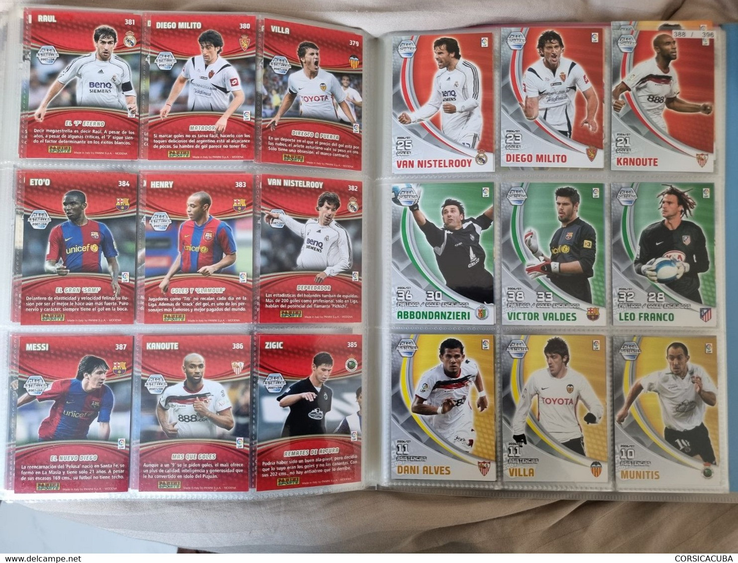 ALBUM PANINI MEGA CRACKS  2007/08 COMPLET  1er CHOIX.