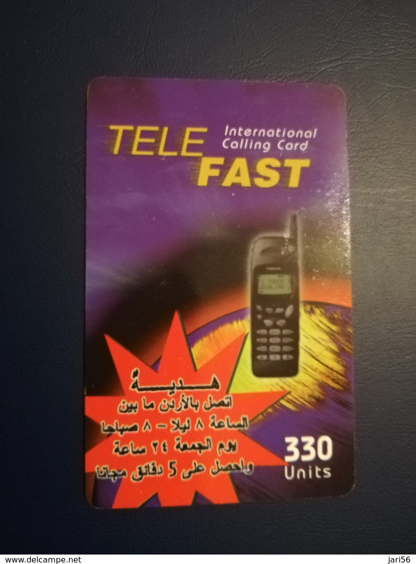 PALESTINA  330 UNITS TELE FAST PREPAID     ** 6457** - Palästina