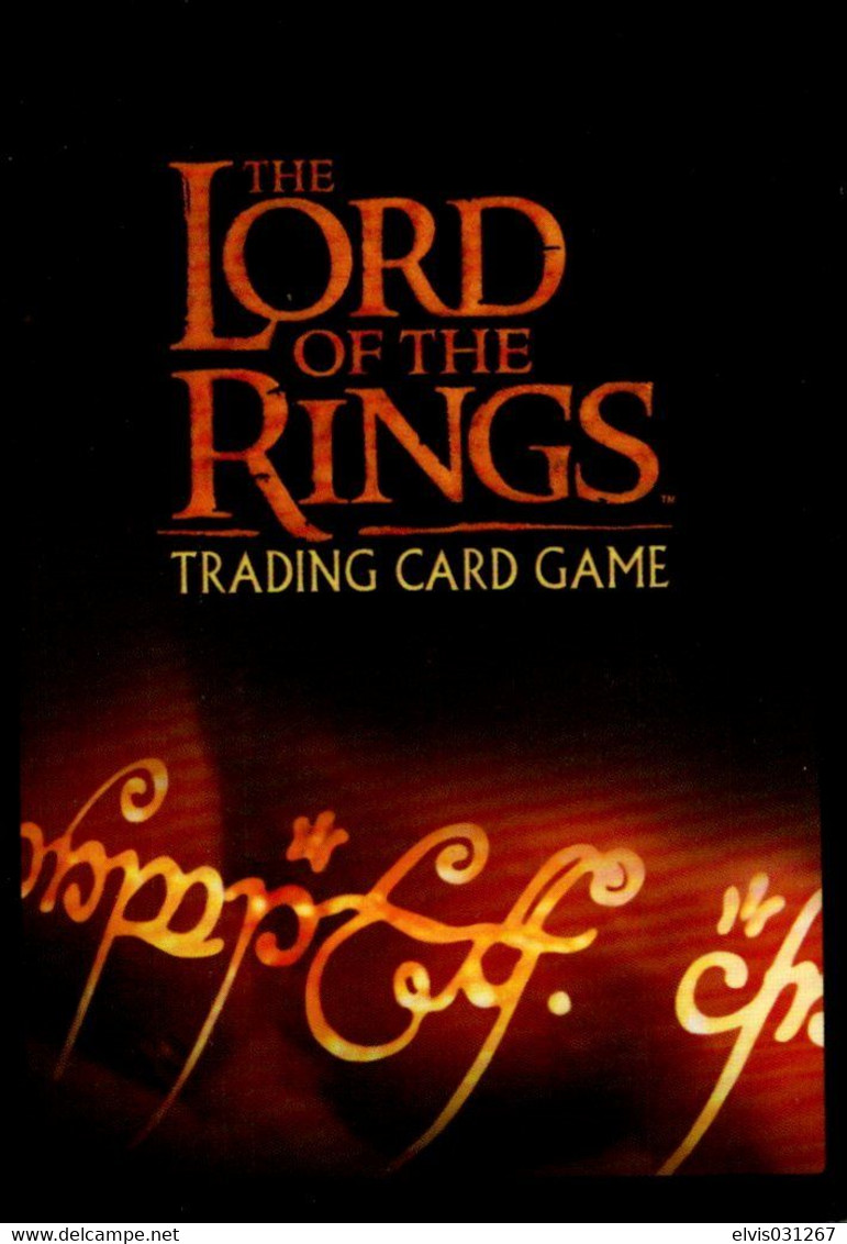 Vintage The Lord Of The Rings: #14 The Balrog Flame Of Udun - EN - 2001-2004 - Mint Condition - Trading Card Game - Il Signore Degli Anelli