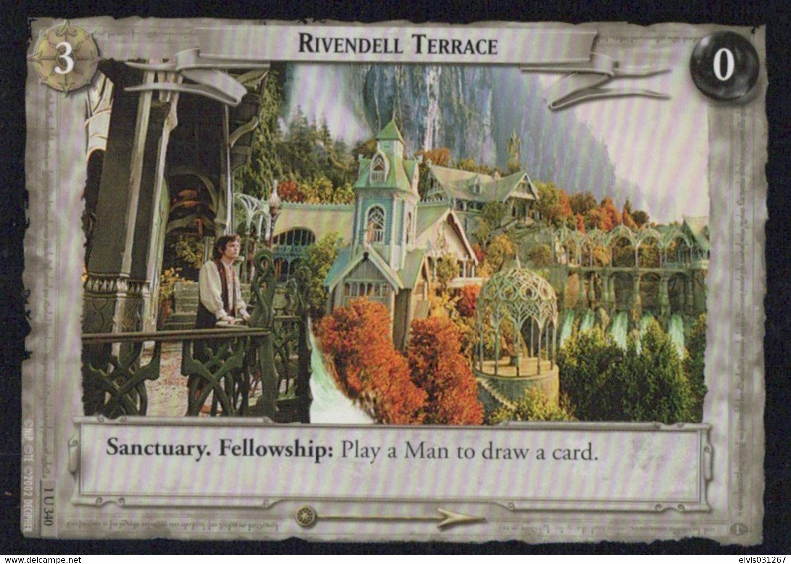 Vintage The Lord Of The Rings: #0-3 Rivendell Terrace - EN - 2001-2004 - Mint Condition - Trading Card Game - Lord Of The Rings