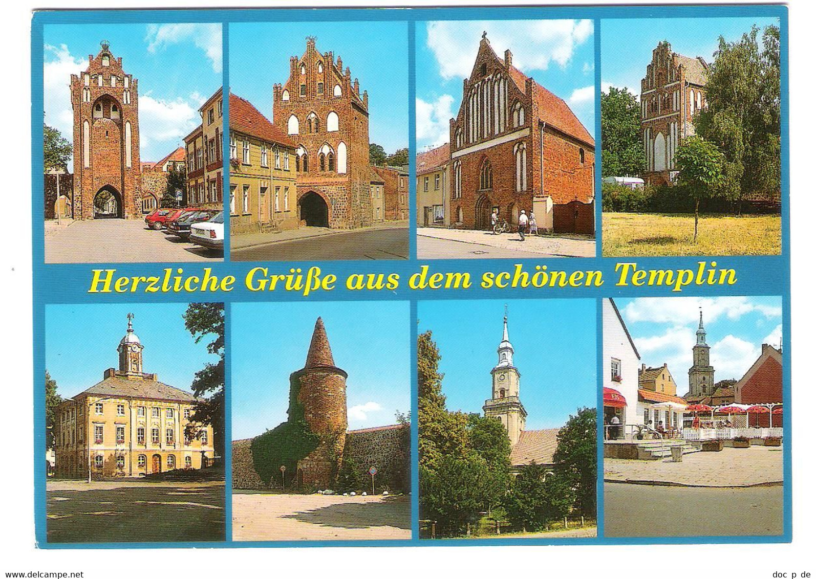 Deutschland - Templin ( Uckermark ) - Stadttore - Templin