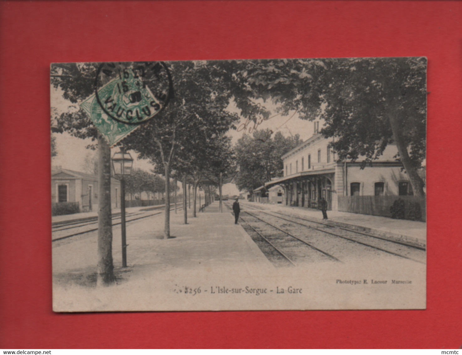 CPA -   L'Isle Sur Sorgue  - La Gare - L'Isle Sur Sorgue